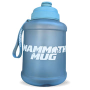 Mammoth Mug Blue Raspberry 2.5L — electric blue gym water bottle