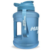 Blue Raspberry 2.5L water bottle — bold vibrant blue, BPA-free Tritan