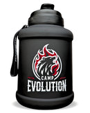 Mammoth Mug 2.5L water bottle in Camp Evolution - front view - Canadian hydration brand