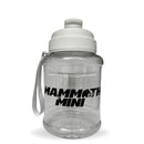 Mammoth Mini 1.5L water bottle in Crystal Clear - front view - Canadian hydration brand