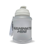 Mammoth Mini 1.5L water bottle in Frosted White - front view - Canadian hydration brand