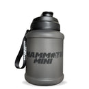 Mammoth Mini 1.5L water bottle in Frosted Black - front view - Canadian hydration brand