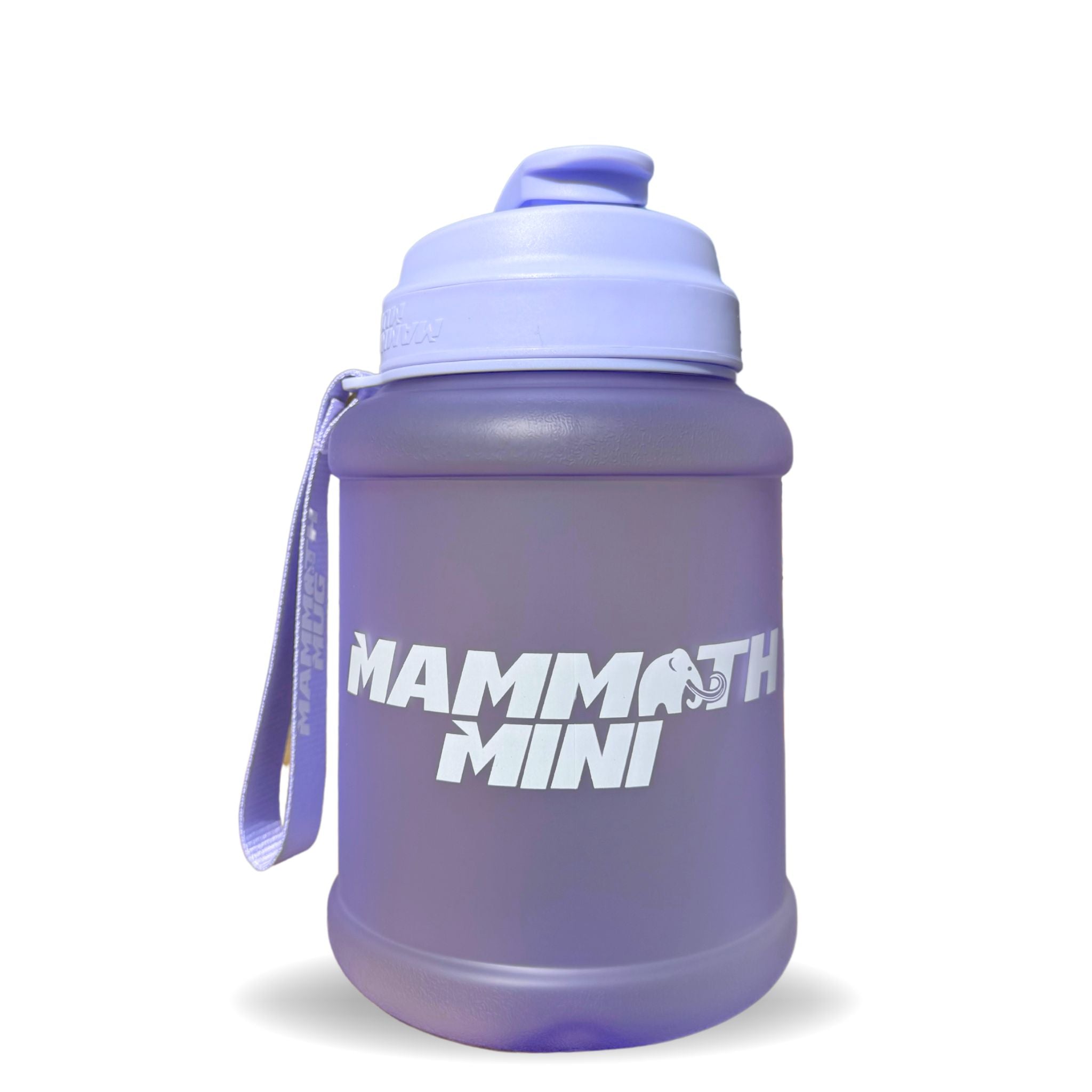 Mammoth Mini 1.5L water bottle in Frosted Violet - front view - Canadian hydration brand