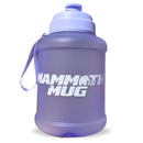 Mammoth Mug 2.5L water bottle in Frosted Violet - front view - Canadian hydration brand