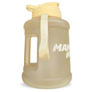 Mammoth Mug 2.5L water bottle in Lemonade - side view