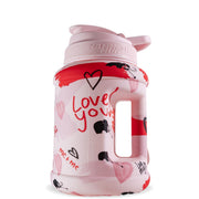 Mammoth Mini 1.5L water bottle in LOVEMUG - front view