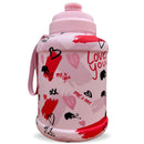 Mammoth Mug 2.5L water bottle in LOVEMUG - front view