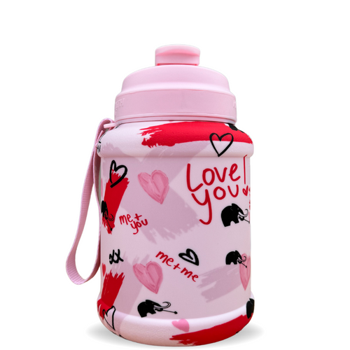Mammoth Mini 1.5L water bottle in LOVEMUG - front view