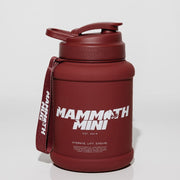 Mammoth Mini 1.5L water bottle in Cranberry - front view - Canadian hydration brand