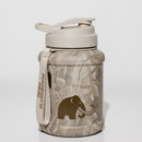 Mammoth Mini 1.5L water bottle in Frostwood - front view - Canadian hydration brand
