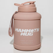 Mammoth Mug 2.5L water bottle in Clay - front view - Canadian hydration brand