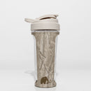 Mammoth MXR shaker bottle in Frostwood - side view - Canadian hydration brand