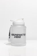 Mammoth Mini 1.5L water bottle in Frosted White - side view