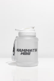 Mammoth Mini 1.5L water bottle in Frosted White - side view