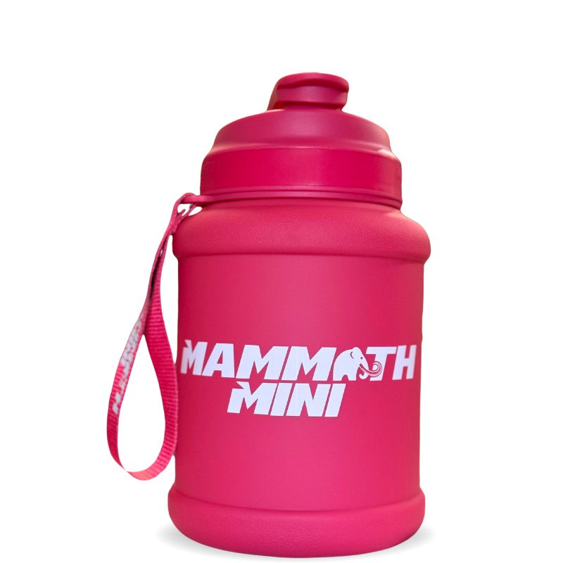 Mammoth Mini 1.5L water bottle in Matte Berry - front view - Canadian hydration brand