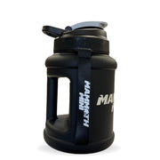 Mammoth Mini 1.5L water bottle in Matte Black - side view