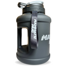 Mammoth Mug 2.5L water bottle in Matte Black - side view