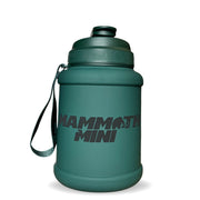 Mammoth Mini 1.5L water bottle in Matte Evergreen - front view - Canadian hydration brand