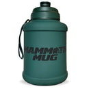 Mammoth Mug 2.5L water bottle in Matte Evergreen - front view - Canadian hydration brand