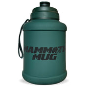 Mammoth Mug 2.5L water bottle in Matte Evergreen - front view - Canadian hydration brand