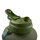 Mammoth Mini 1.5L water bottle in Military Green - lid detail