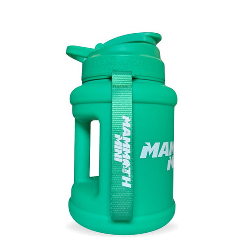 Mammoth Mini 1.5L water bottle in Matte Mint - side view