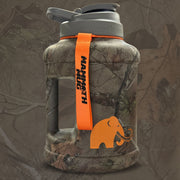 Mammoth Mug 2.5L water bottle in Matte Tree - side view