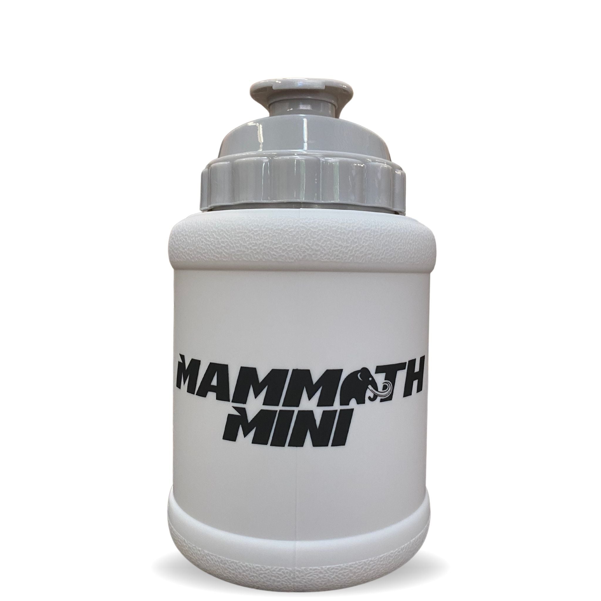Mammoth Mini 1.5L water bottle in Matte Grey - front view - Canadian hydration brand