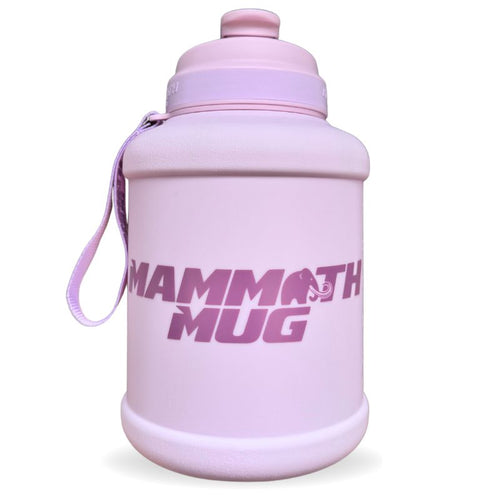 Mammoth Mug Matte Lilac 2.5L — soft pastel purple water bottle