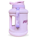 Matte lilac water bottle 2.5L — BPA-free Tritan, wide mouth