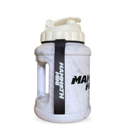 Mammoth Mini 1.5L water bottle in Matte Marble - side view
