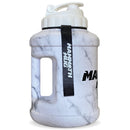 Mammoth Mug 2.5L water bottle in Matte Marble - side view