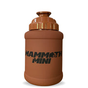 Mammoth Mini 1.5L water bottle in Matte Mocha - front view - Canadian hydration brand