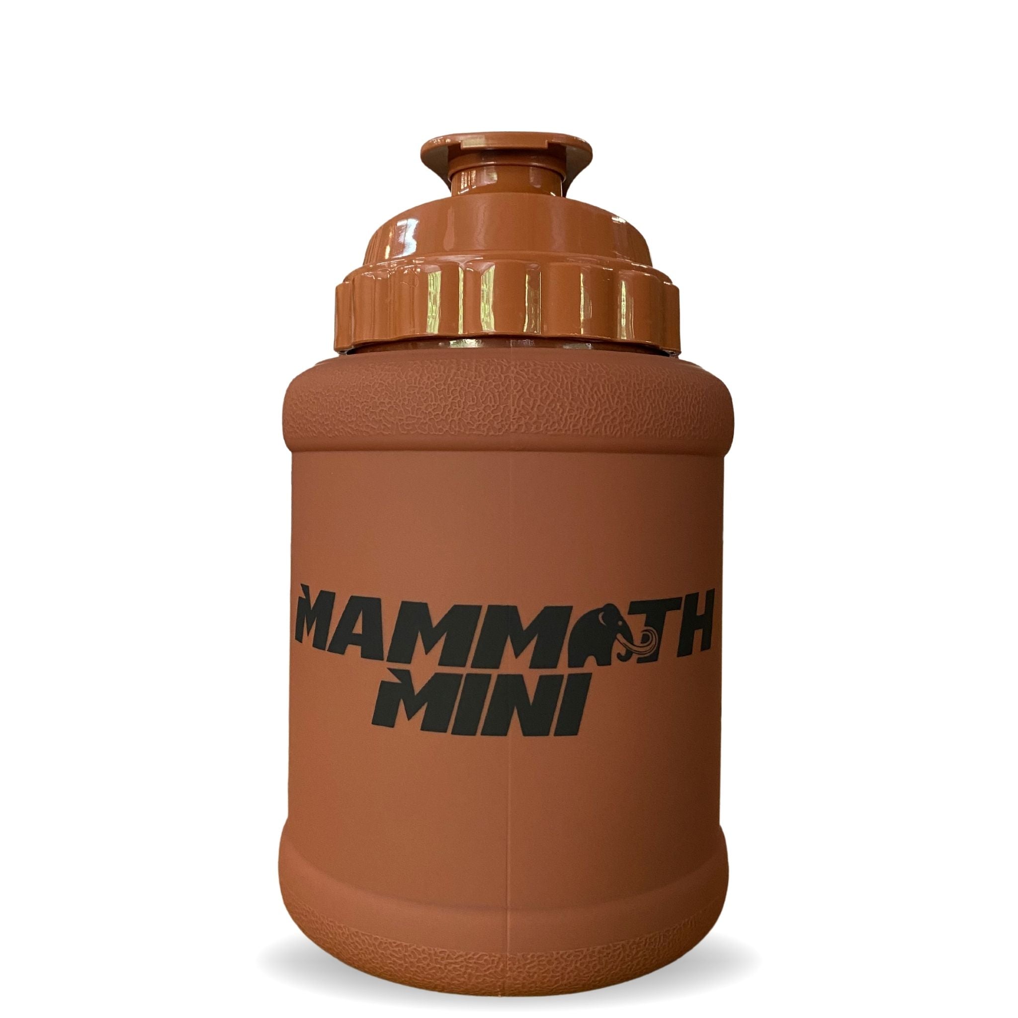 Mammoth Mini 1.5L water bottle in Matte Mocha - front view - Canadian hydration brand