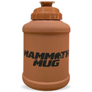 Mammoth Mug 2.5L water bottle in Matte Mocha - front view - Canadian hydration brand