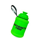 Mammoth Mini 1.5L water bottle in Matte Neon Green - hanging view