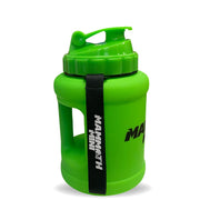 Mammoth Mini 1.5L water bottle in Matte Neon Green - side view