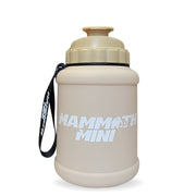 Mammoth Mini 1.5L water bottle in Matte Nude - front view - Canadian hydration brand