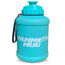 Mammoth Mug 2.5L water bottle in Matte Tiffany Blue - front view - Canadian hydration brand