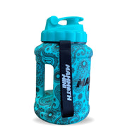 Mammoth Mini 1.5L water bottle in Matte Tiffany Paisley - side view