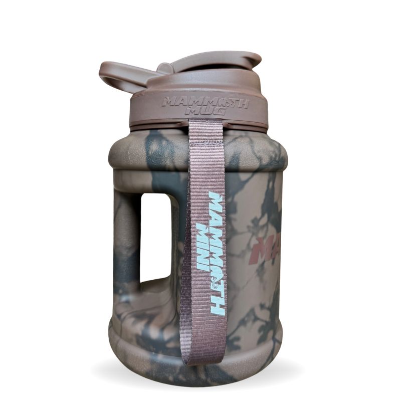 Mammoth Mini 1.5L water bottle in Tie-Dye Chocolate - side view