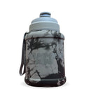 Mammoth Mini 1.5L water bottle in Tie-Dye Grey - front view - Canadian hydration brand