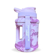 Mammoth Mini 1.5L water bottle in Tie-Dye Lilac - side view