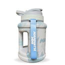 Mammoth Mini 1.5L water bottle in Tie-Dye Sky - side view