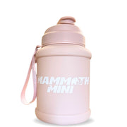 Mammoth Mini Matte Blush 1.5L water bottle — pastel pink neutral finish