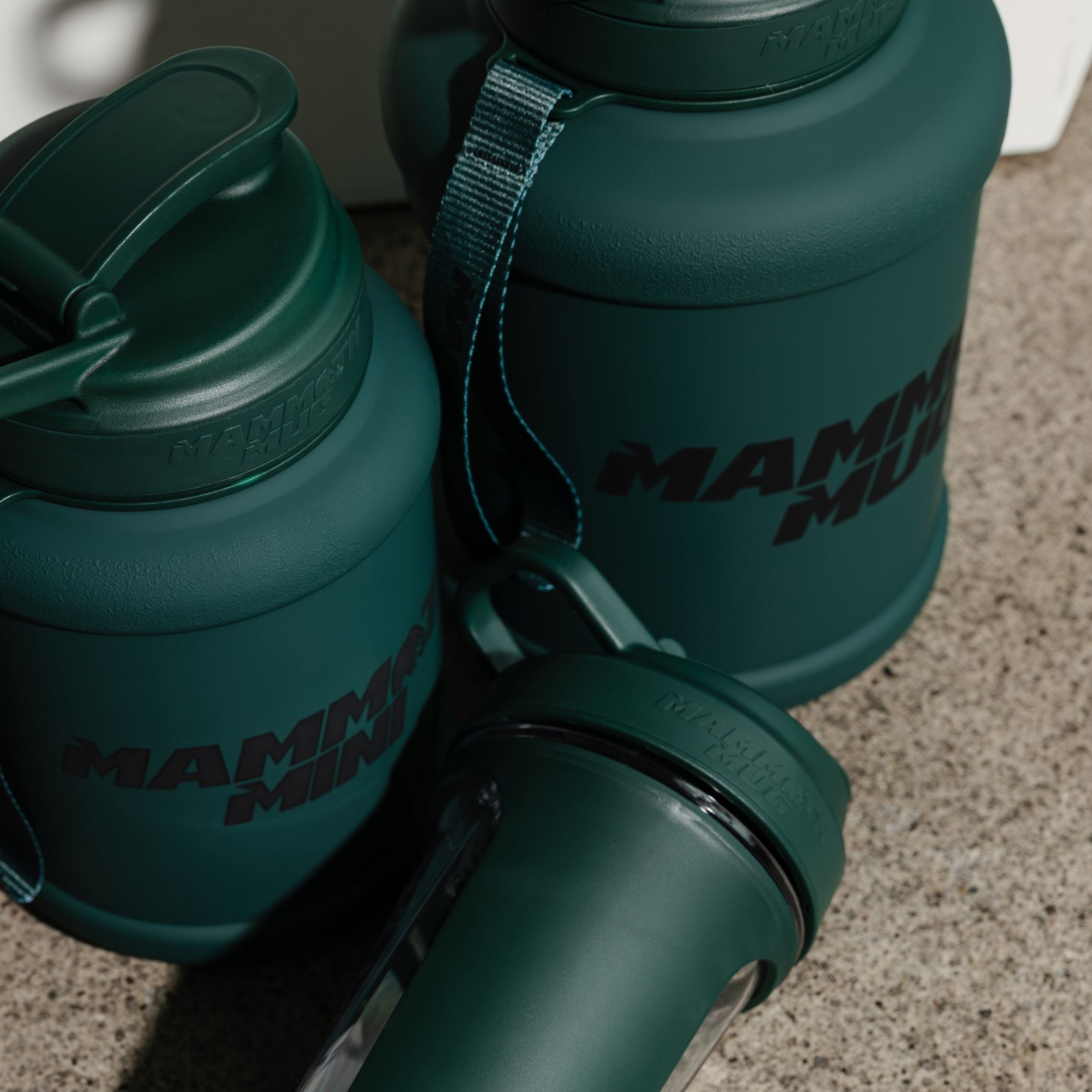 Mammoth Mug Monochrome Bundle | 3-Piece Water Bottle Set (2.5L + 1.5L + MXR)