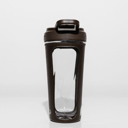 Mammoth MXR shaker bottle in Espresso - front view - Canadian hydration brand