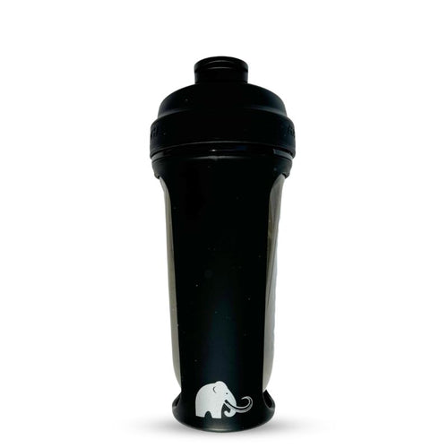 Mammoth MXR shaker bottle in Black - front view