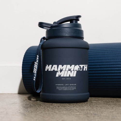 Mammoth Mini 1.5L water bottle in Midnight - side view