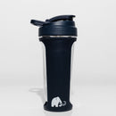 Mammoth MXR shaker bottle in Midnight - side view